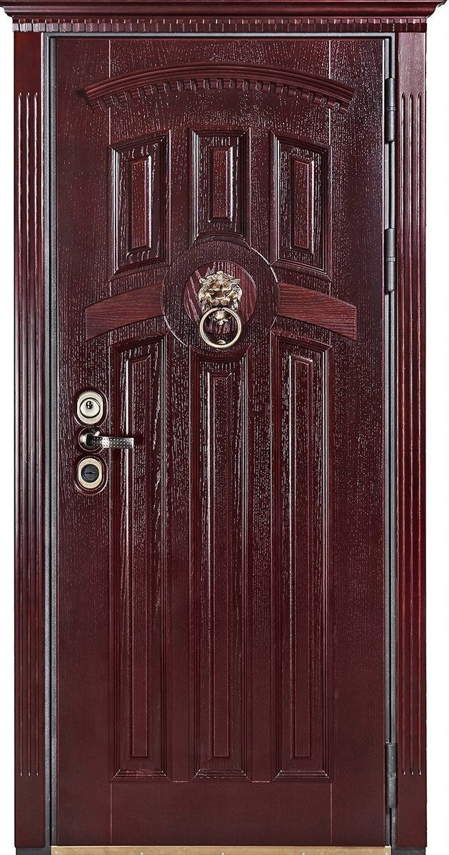 Белуга Входная дверь Тулуза, арт. 0001756 - фото №1 (внешняя сторона)